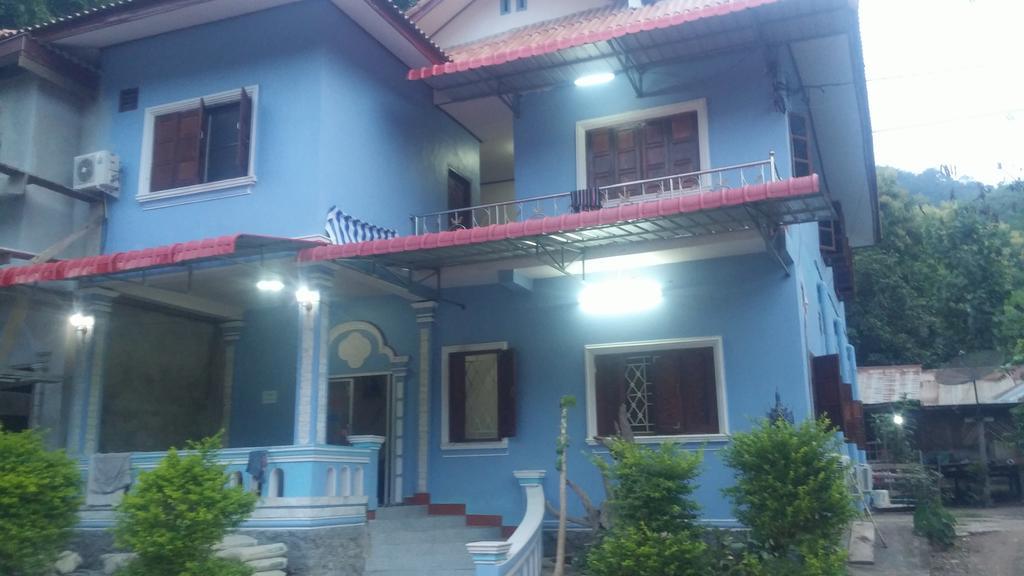 Phonephithak Guesthouse Muang Pakbèng Dış mekan fotoğraf