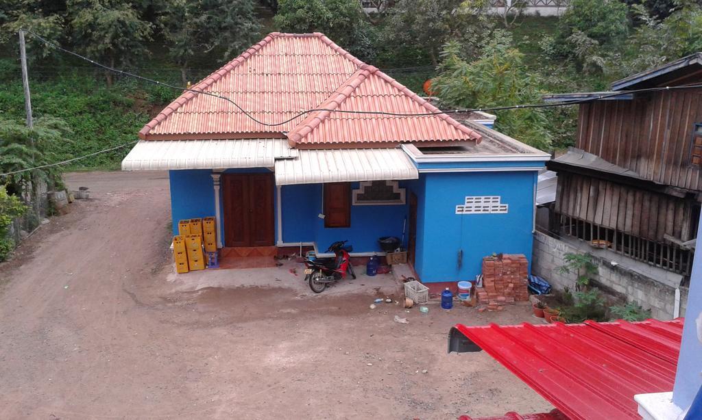 Phonephithak Guesthouse Muang Pakbèng Dış mekan fotoğraf